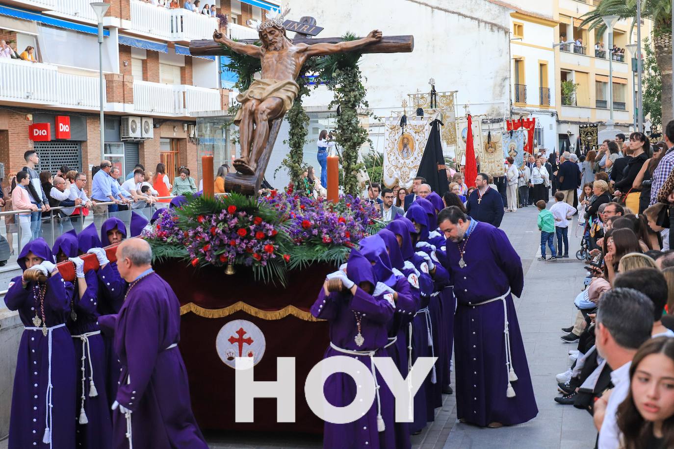 Villanueva arropa las procesiones de Semana Santa