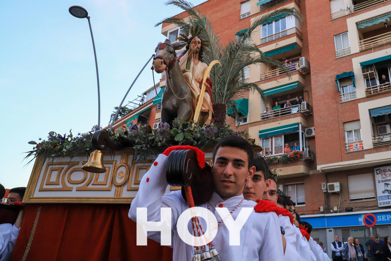 Villanueva arropa las procesiones de Semana Santa