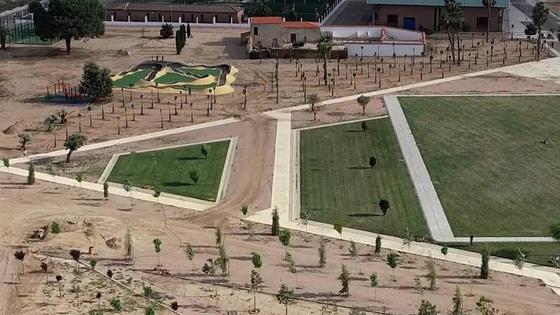 El parque Avenida de los Deportes contará con mobiliario urbano