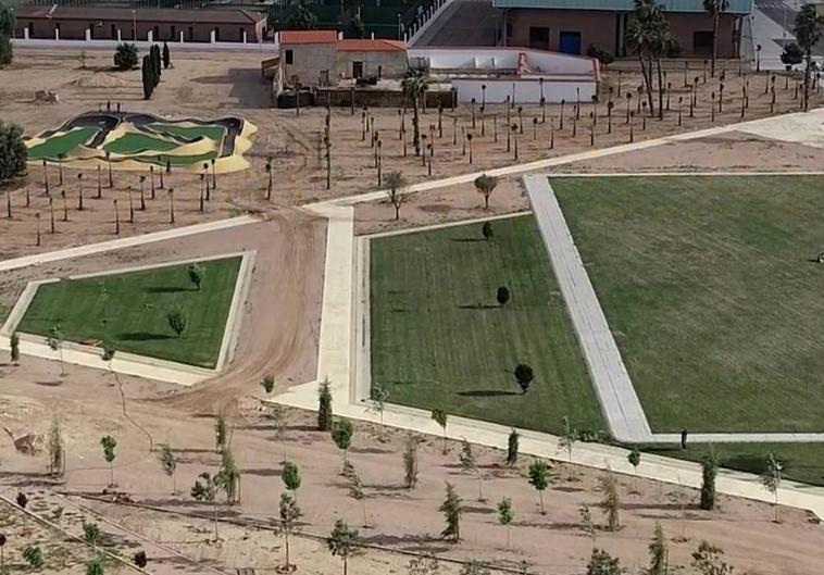 El parque Avenida de los Deportes contará con mobiliario urbano