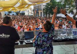 Momento de la Feria de Día durante Dream3Team.