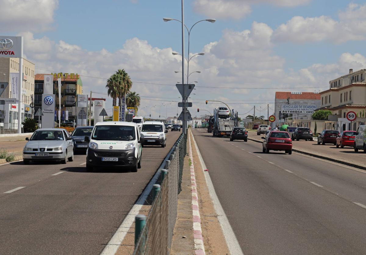 El carril bici entre Don Benito y Villanueva, a contrarreloj