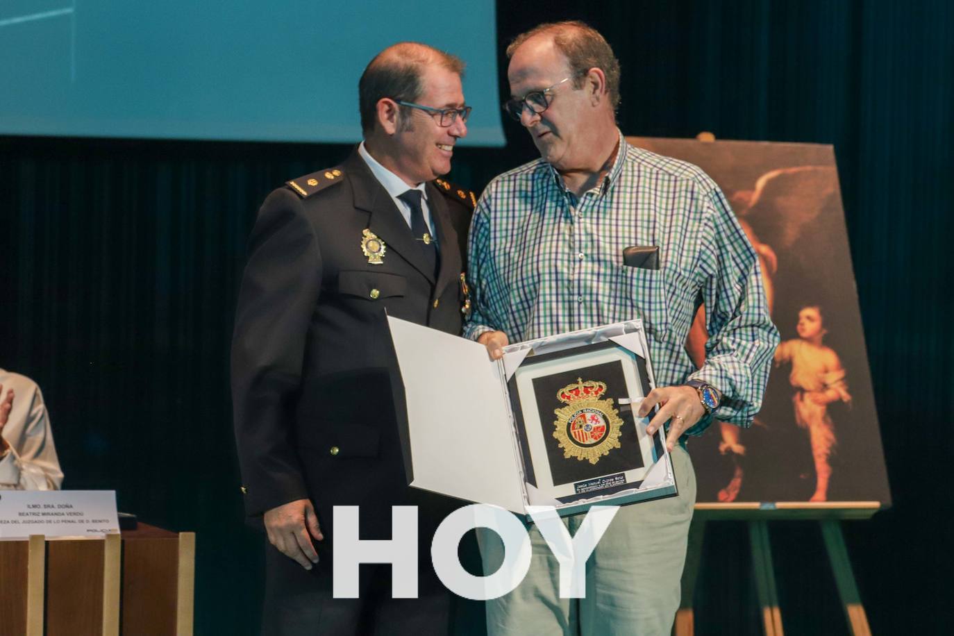 La celebración de los Ángeles Custodios de la Comisaría Don Benito-Villanueva