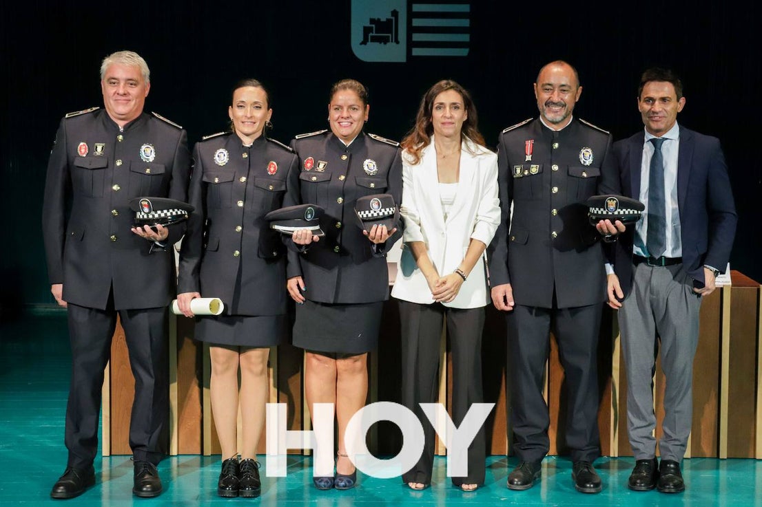 La celebración de los Ángeles Custodios de la Comisaría Don Benito-Villanueva