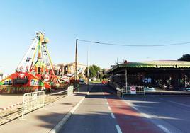 Las atracciones ya están preparadas para varios días de feria.