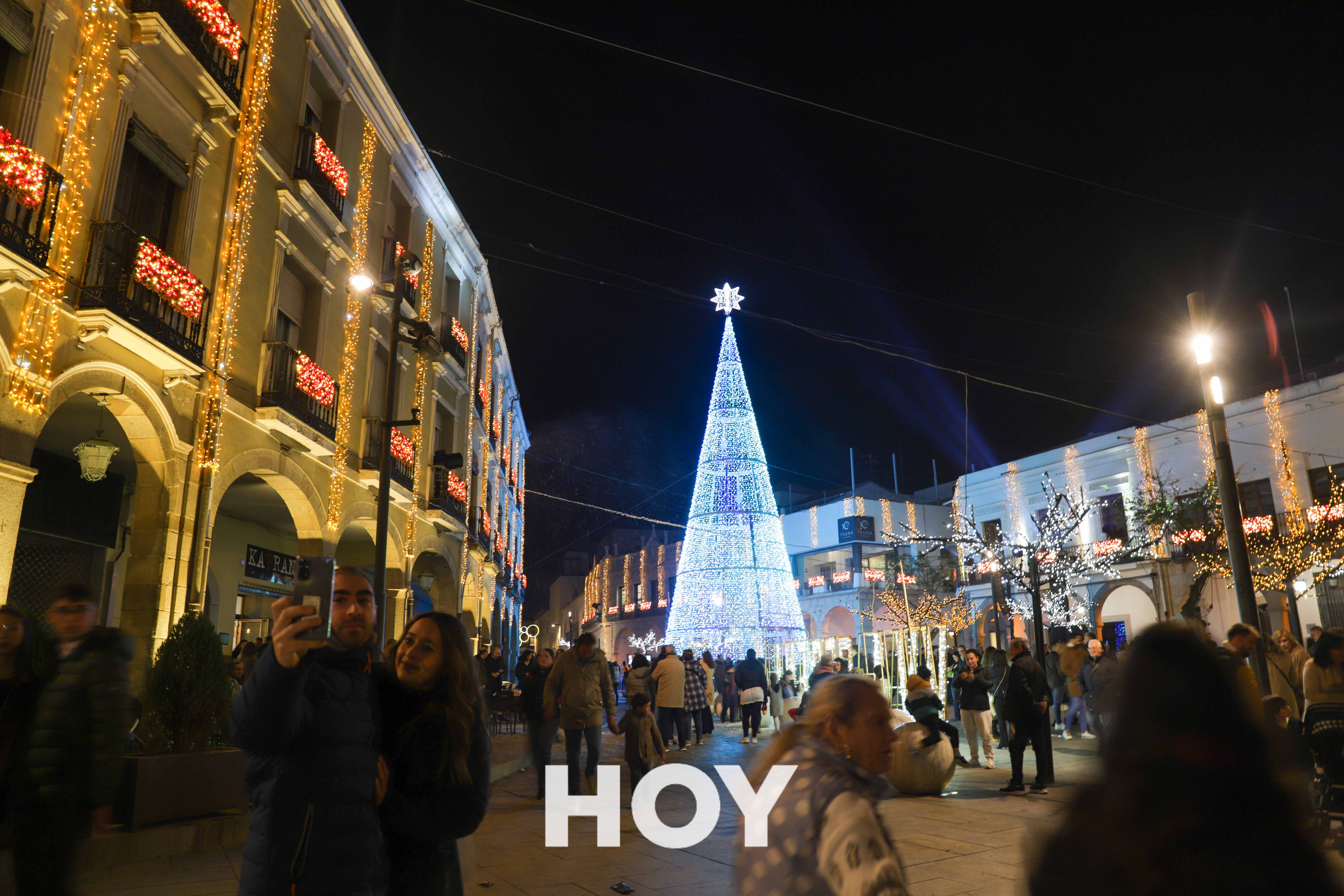 Ya brilla la Navidad en Villanueva