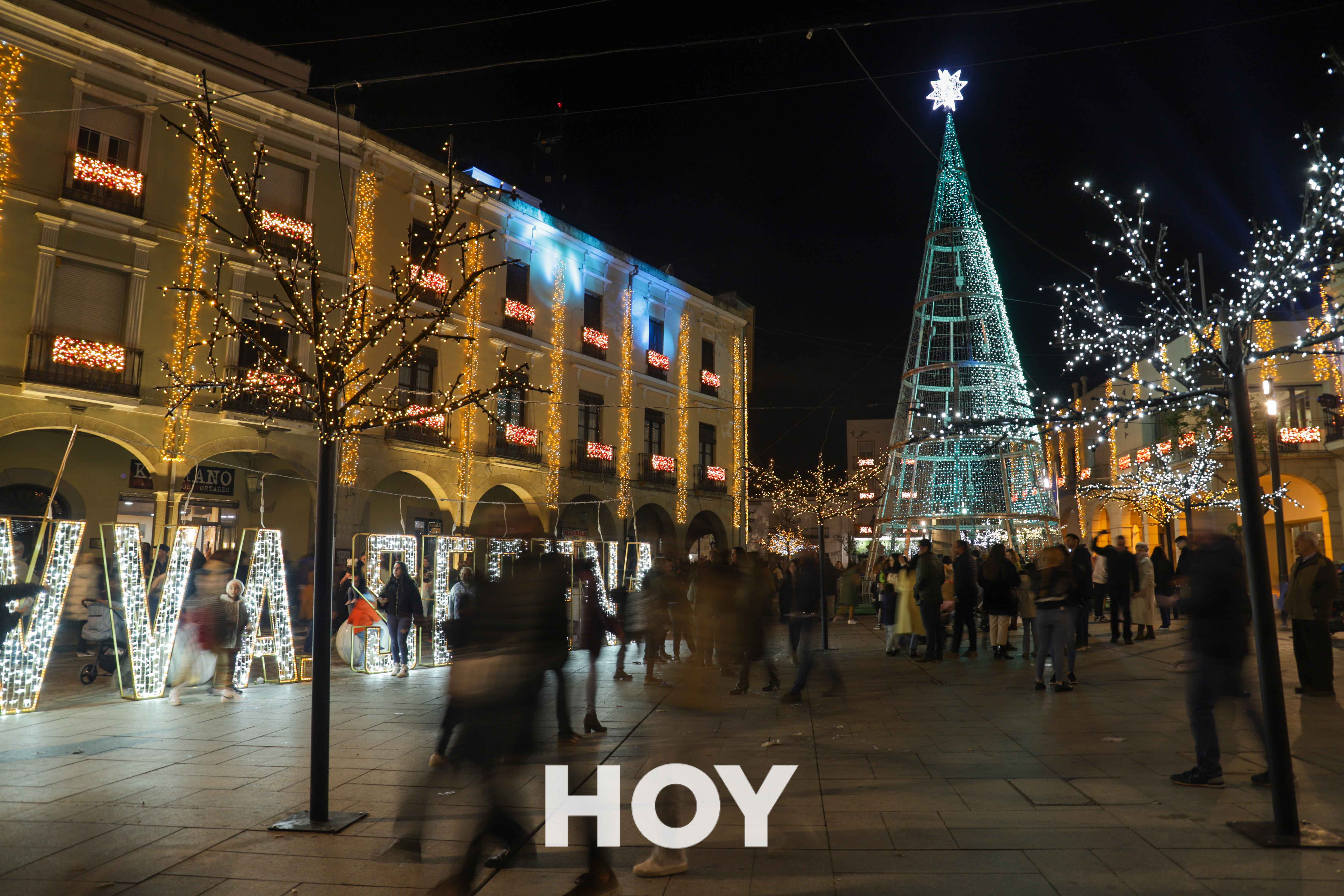 Ya brilla la Navidad en Villanueva