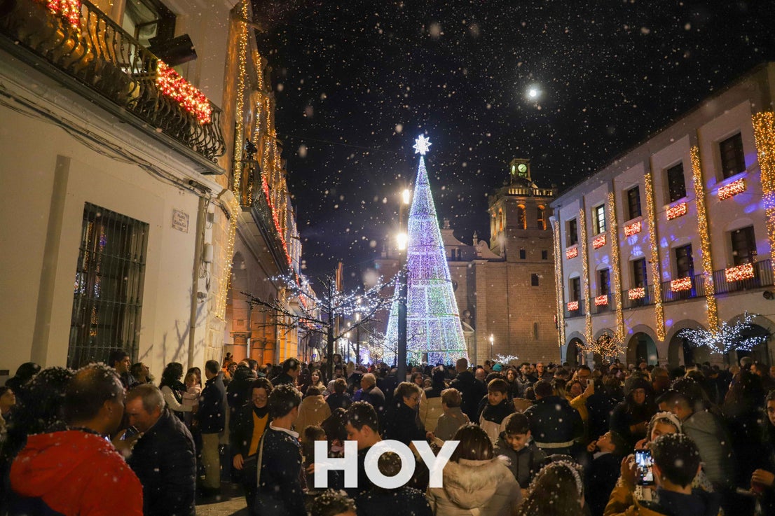Ya brilla la Navidad en Villanueva