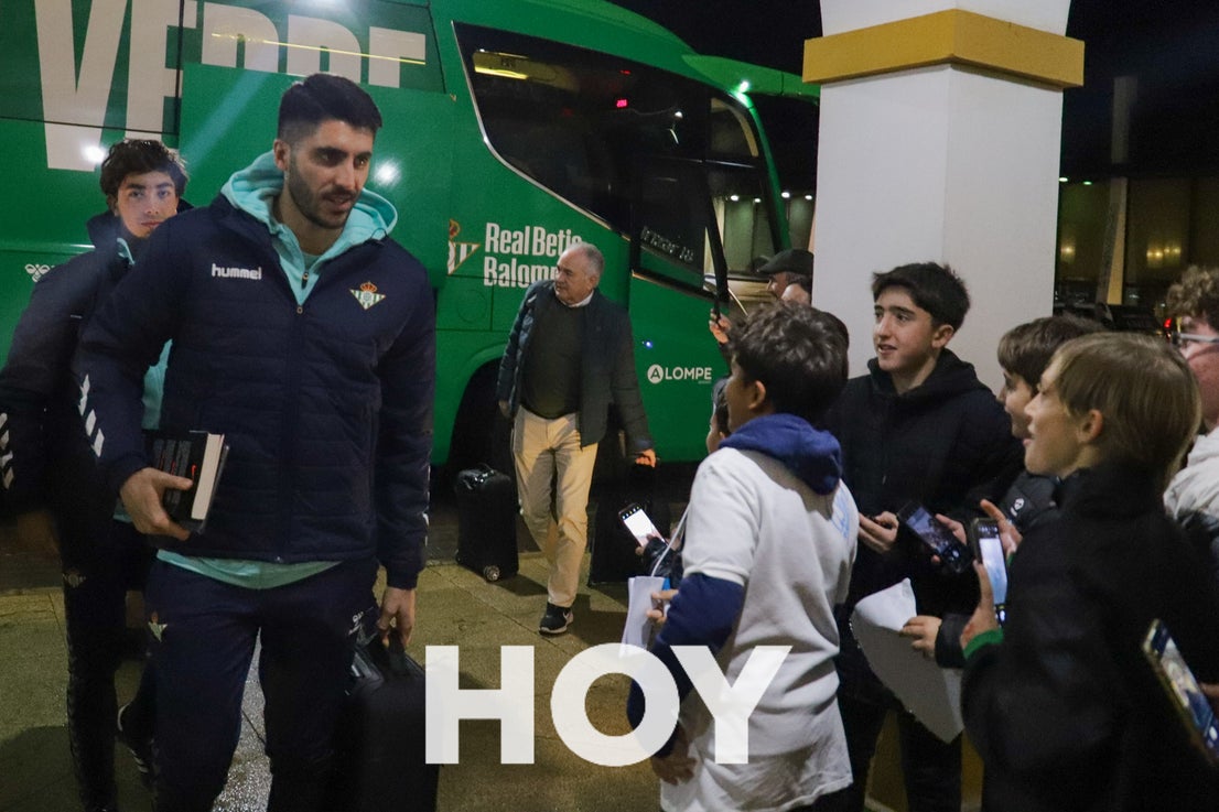 Así fueron las horas previas al partido entre Villanovense y Betis