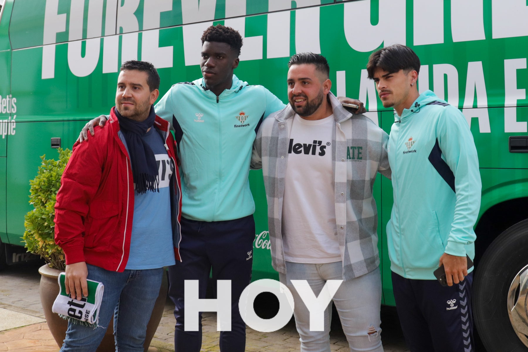 Así fueron las horas previas al partido entre Villanovense y Betis