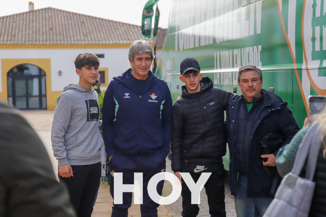 Así fueron las horas previas al partido entre Villanovense y Betis