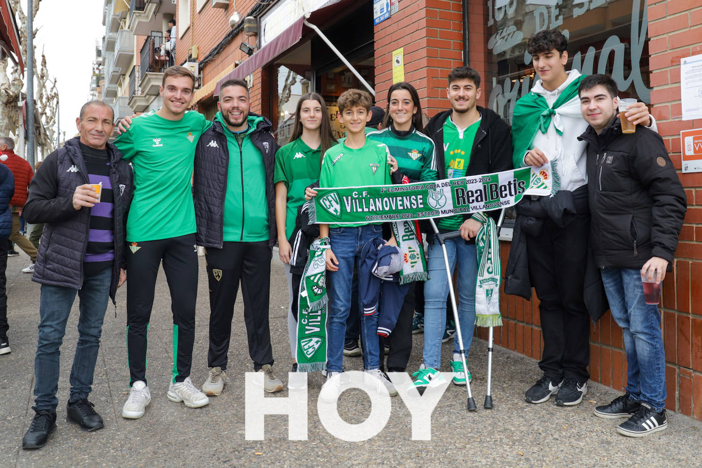 El Villanovense-Betis, en imágenes