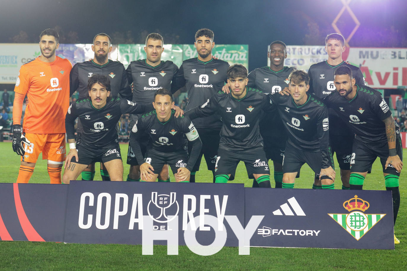 El Villanovense-Betis, en imágenes