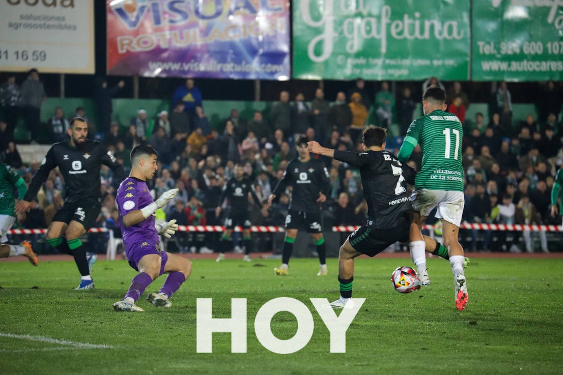 El Villanovense-Betis, en imágenes