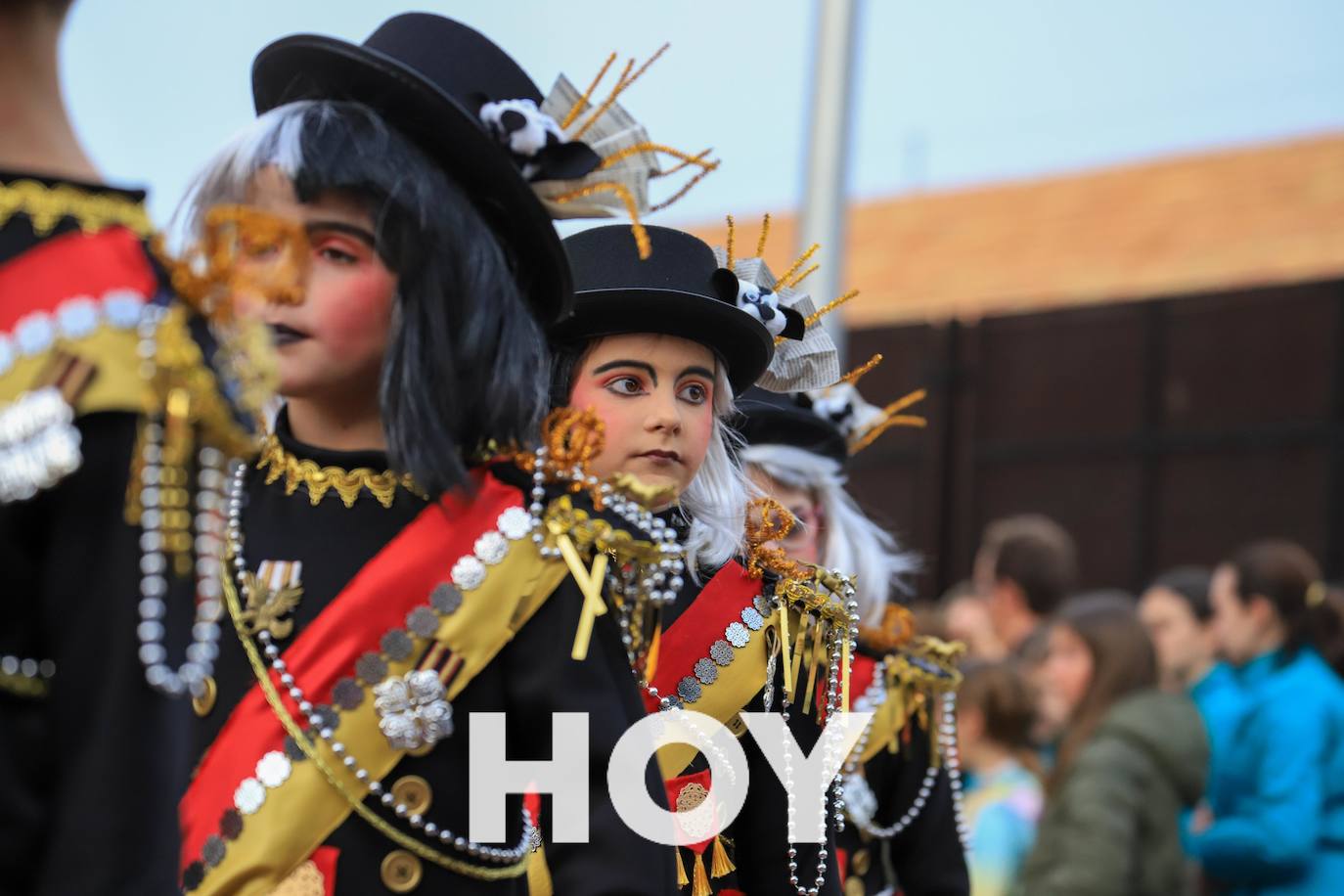 El desfile se celebró este sábado con final en la plaza de España. 