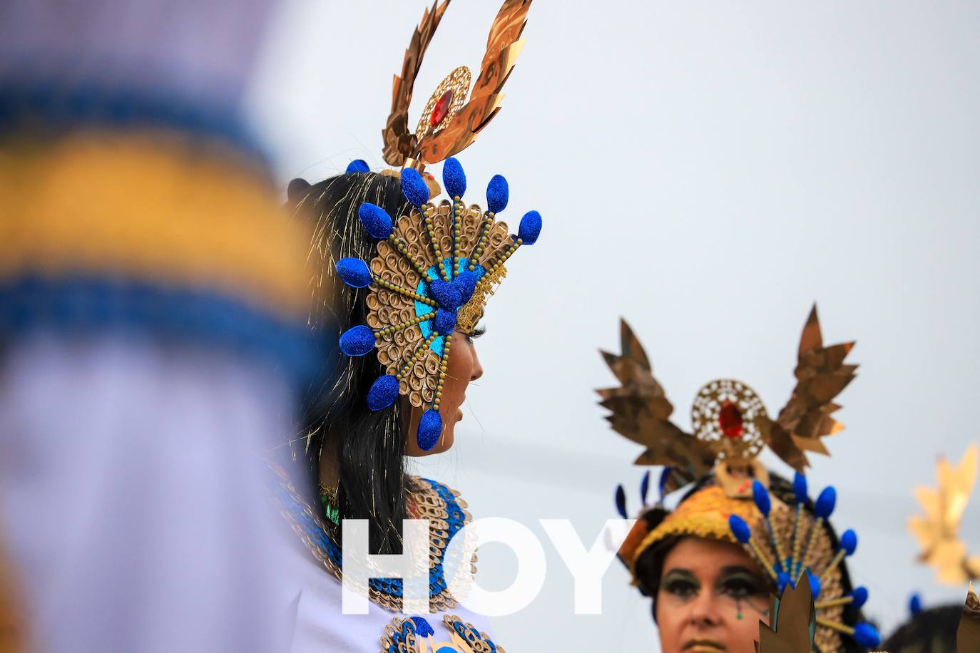 El desfile se celebró este sábado con final en la plaza de España. 