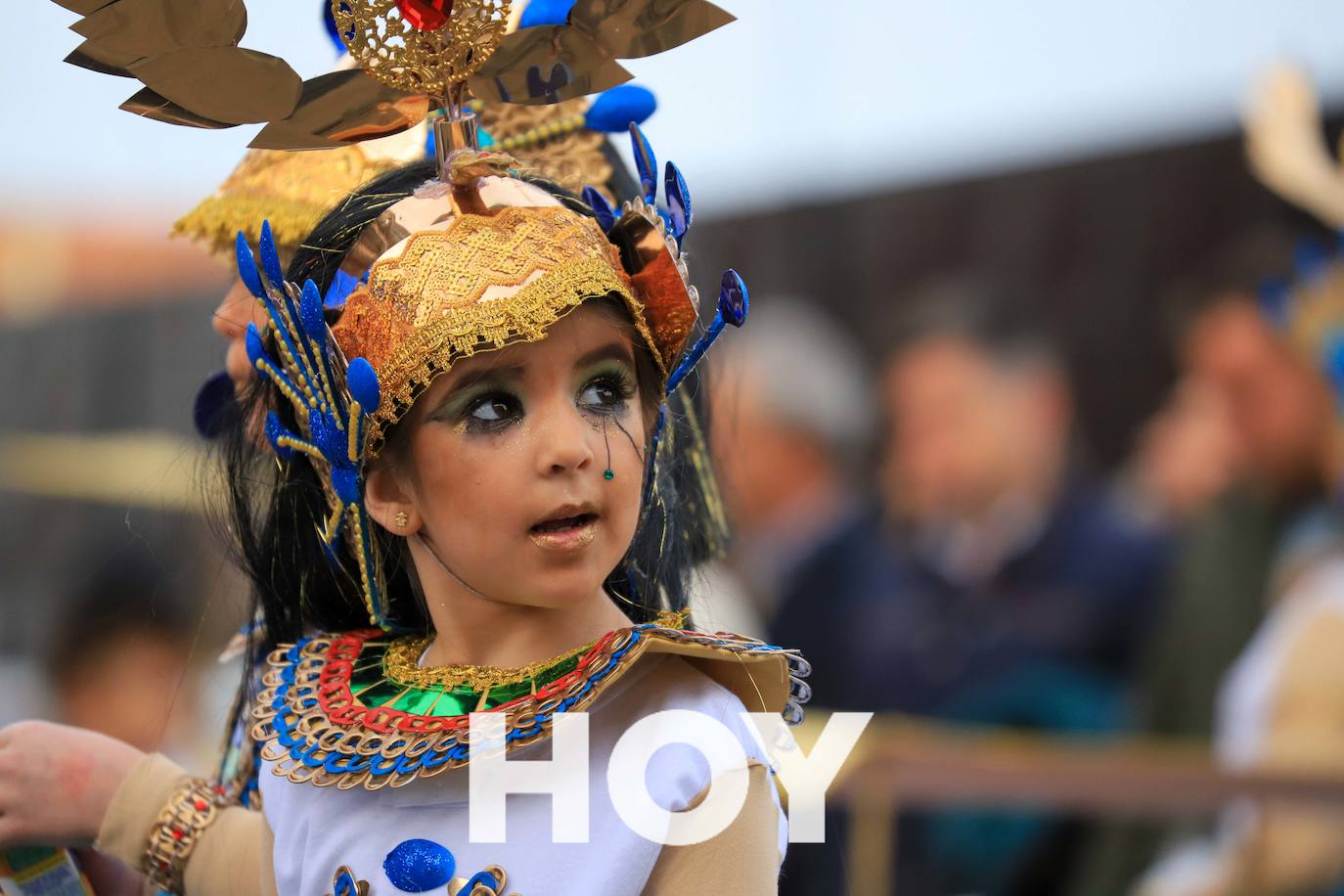 El desfile se celebró este sábado con final en la plaza de España. 