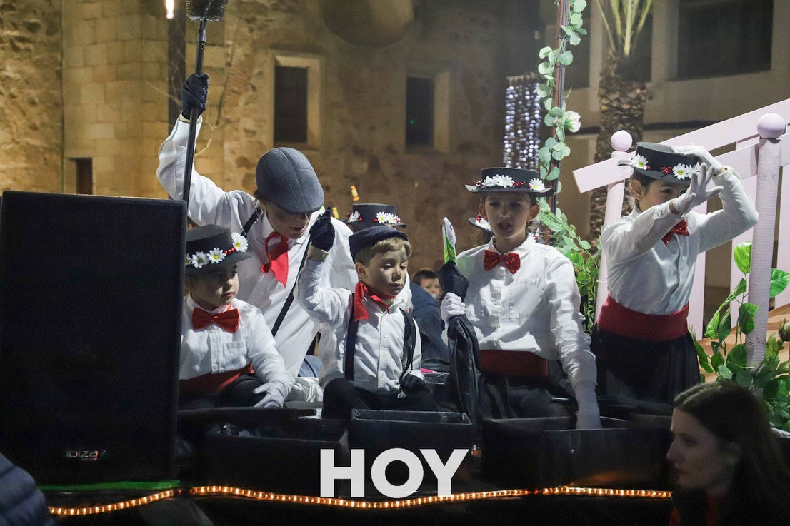 Así fue la llegada de los Reyes Magos a Villanueva