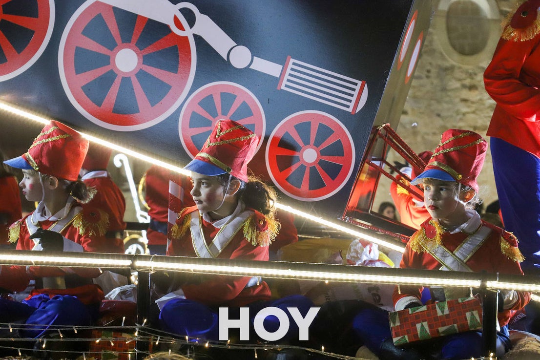 Así fue la llegada de los Reyes Magos a Villanueva