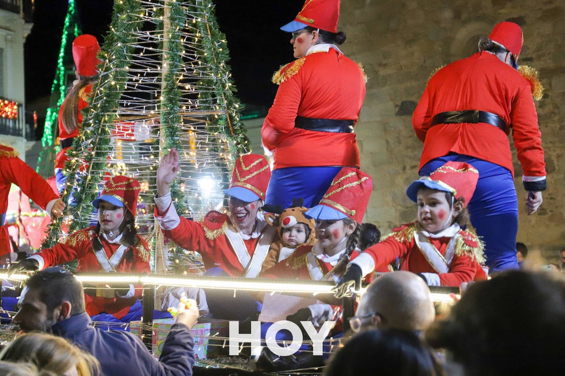 Así fue la llegada de los Reyes Magos a Villanueva