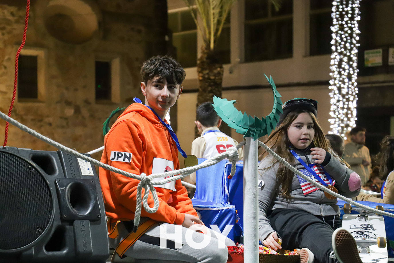 Así fue la llegada de los Reyes Magos a Villanueva