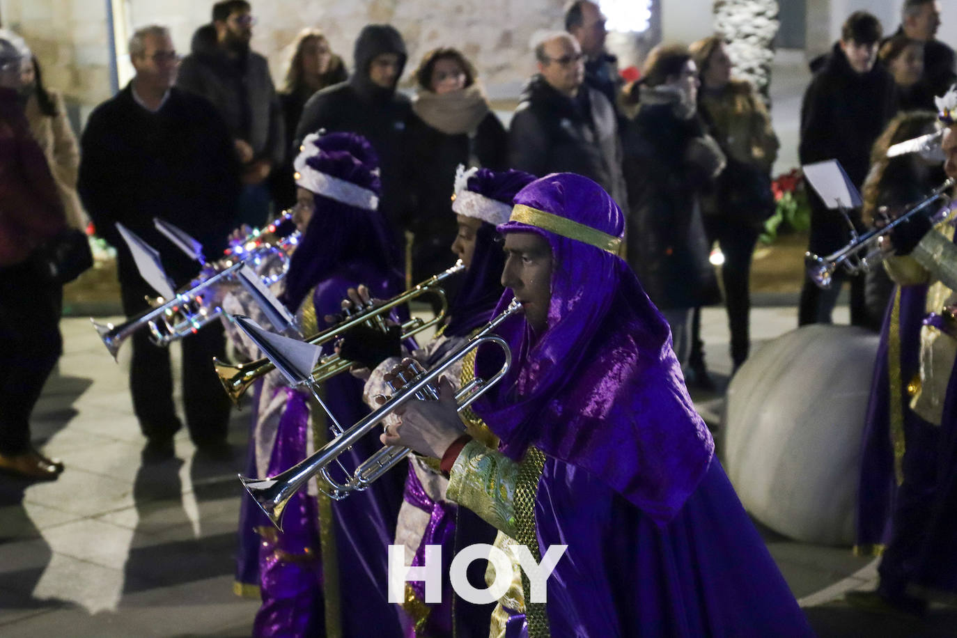 Así fue la llegada de los Reyes Magos a Villanueva