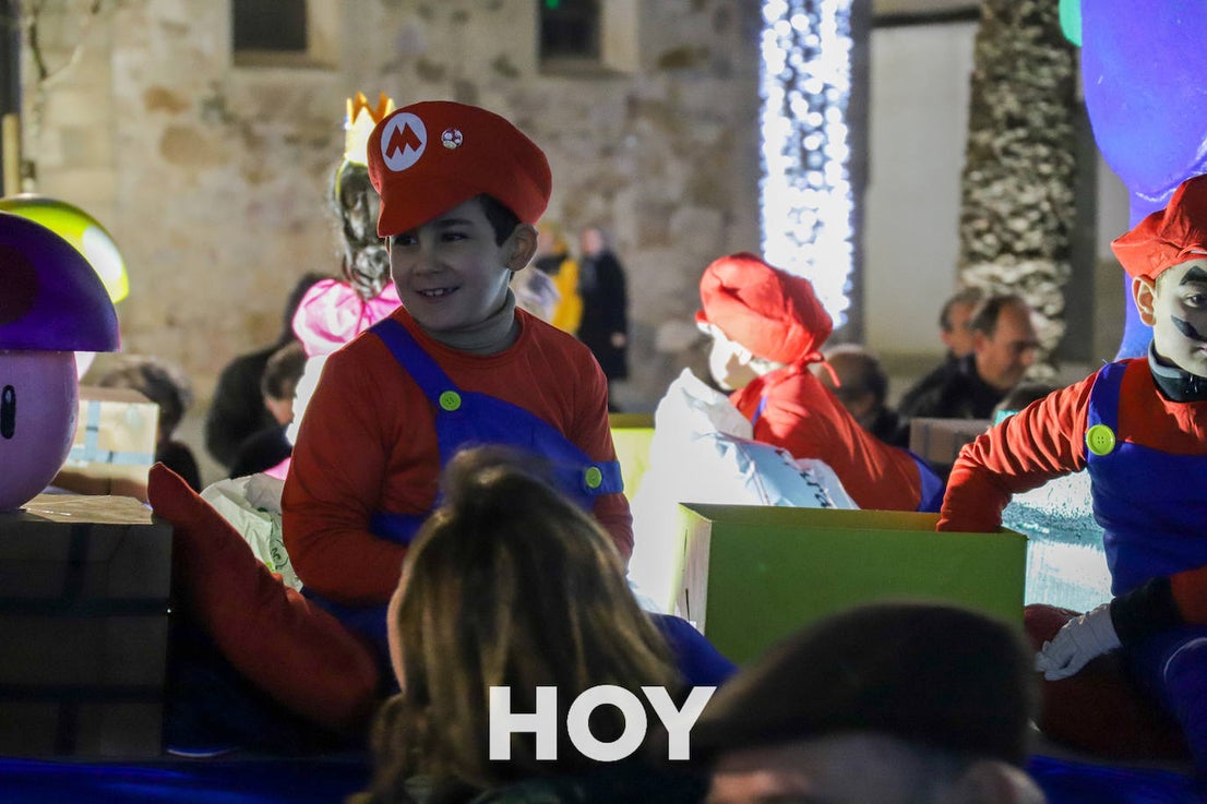 Así fue la llegada de los Reyes Magos a Villanueva
