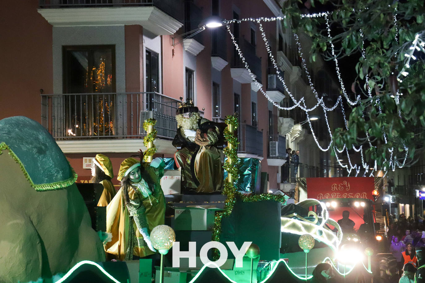 Así fue la llegada de los Reyes Magos a Villanueva