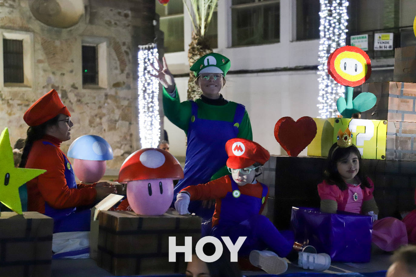 Así fue la llegada de los Reyes Magos a Villanueva