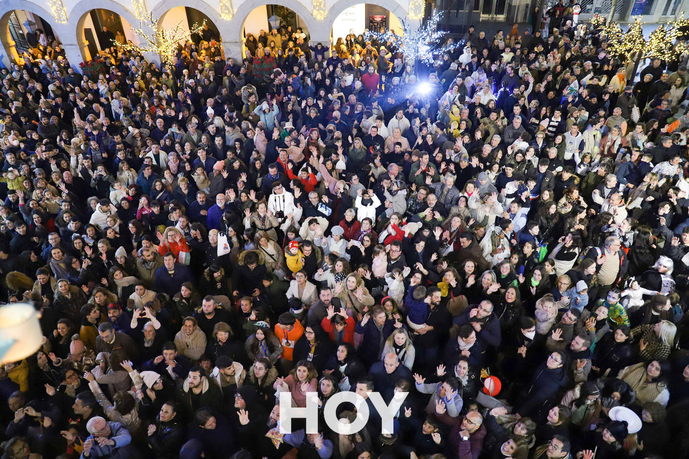 Así fue la llegada de los Reyes Magos a Villanueva