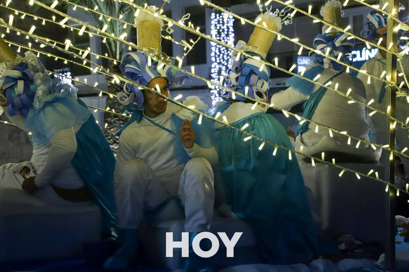 Así fue la llegada de los Reyes Magos a Villanueva