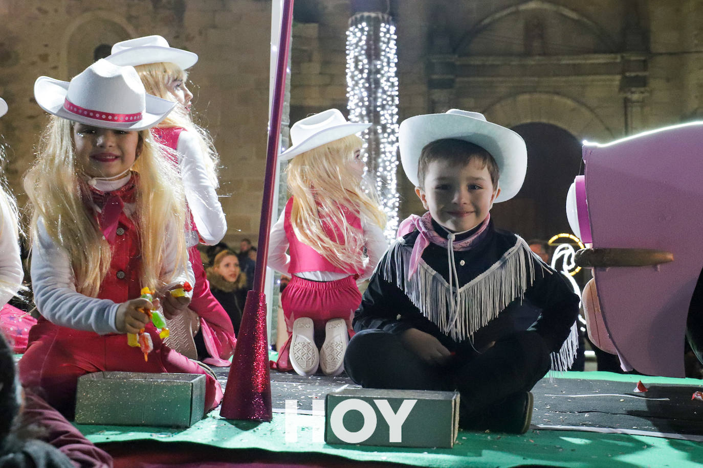Así fue la llegada de los Reyes Magos a Villanueva