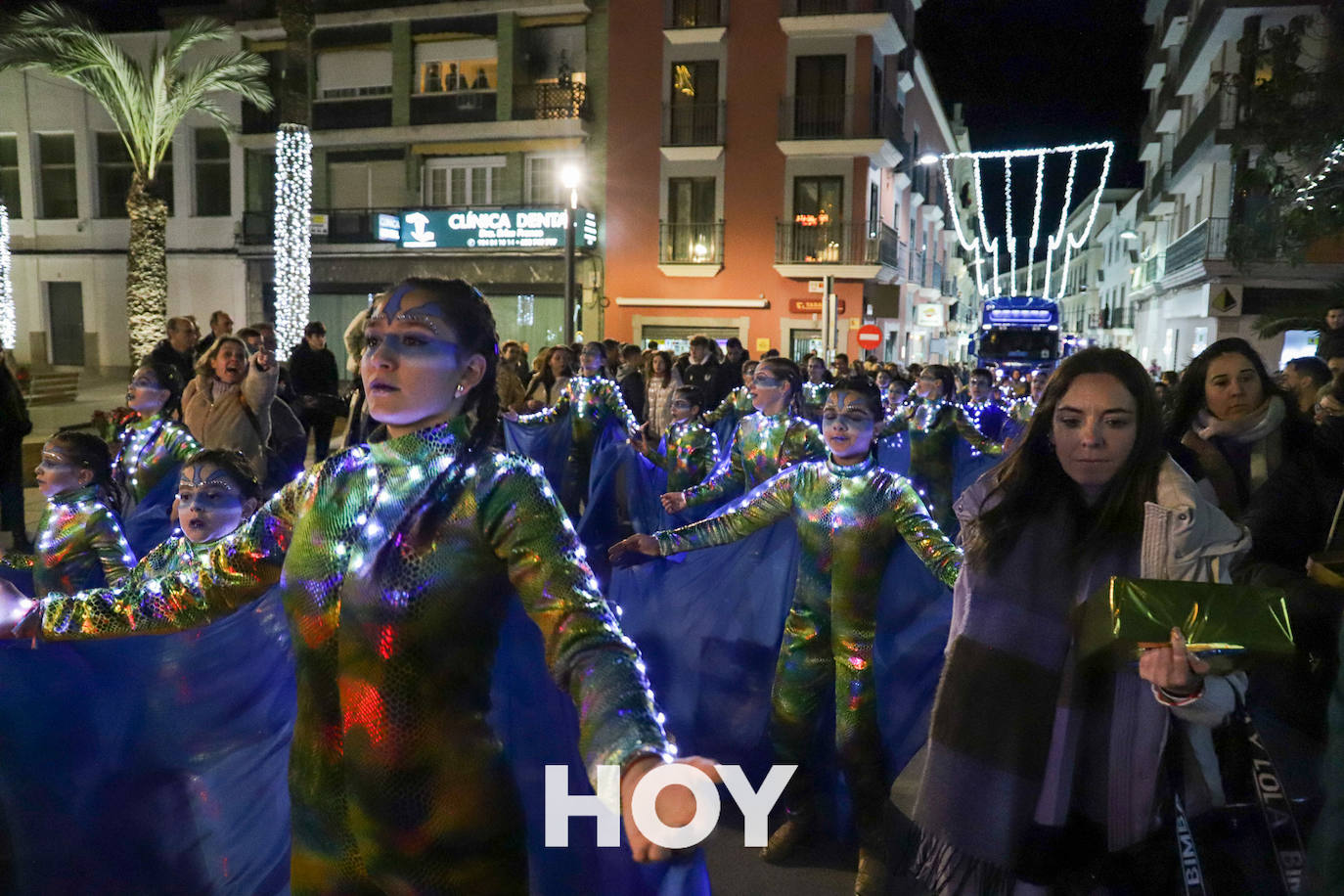 Así fue la llegada de los Reyes Magos a Villanueva