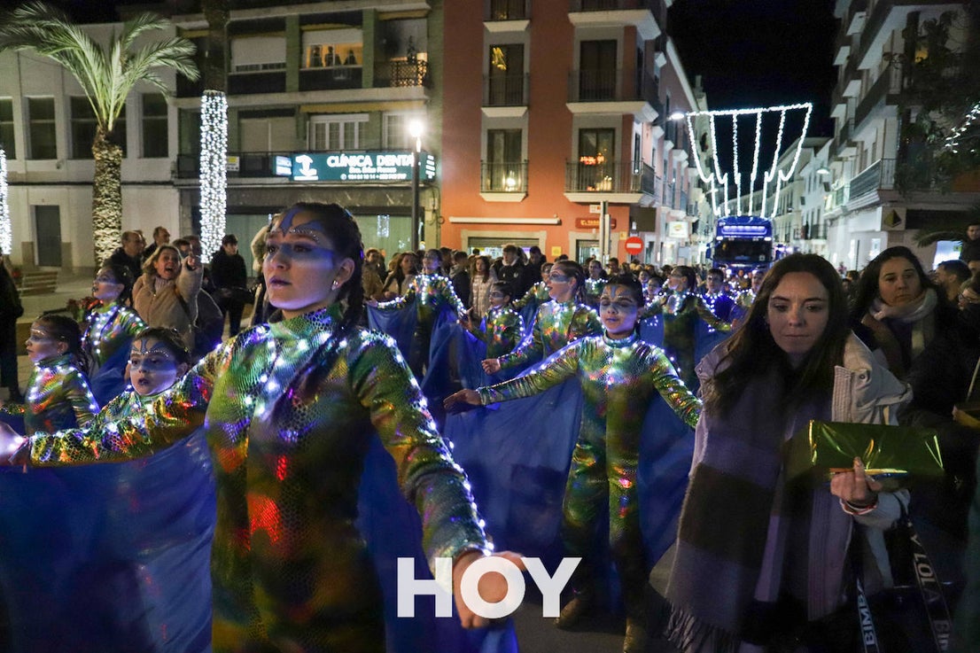 Así fue la llegada de los Reyes Magos a Villanueva