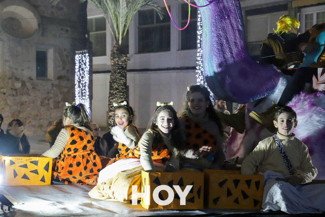 Así fue la llegada de los Reyes Magos a Villanueva