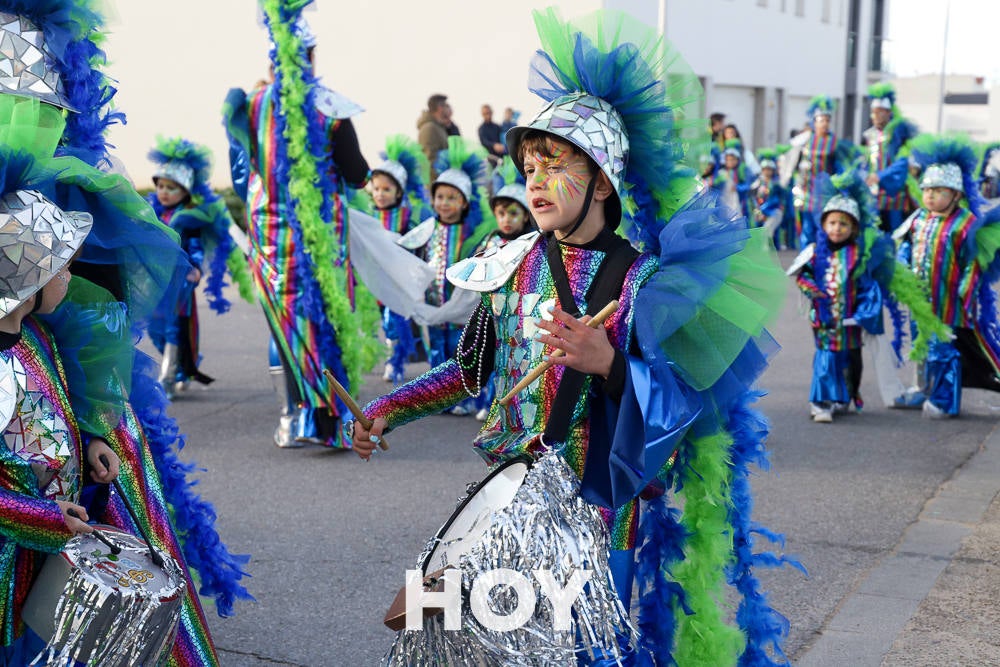 El desfile infantil de carnaval, en imágenes