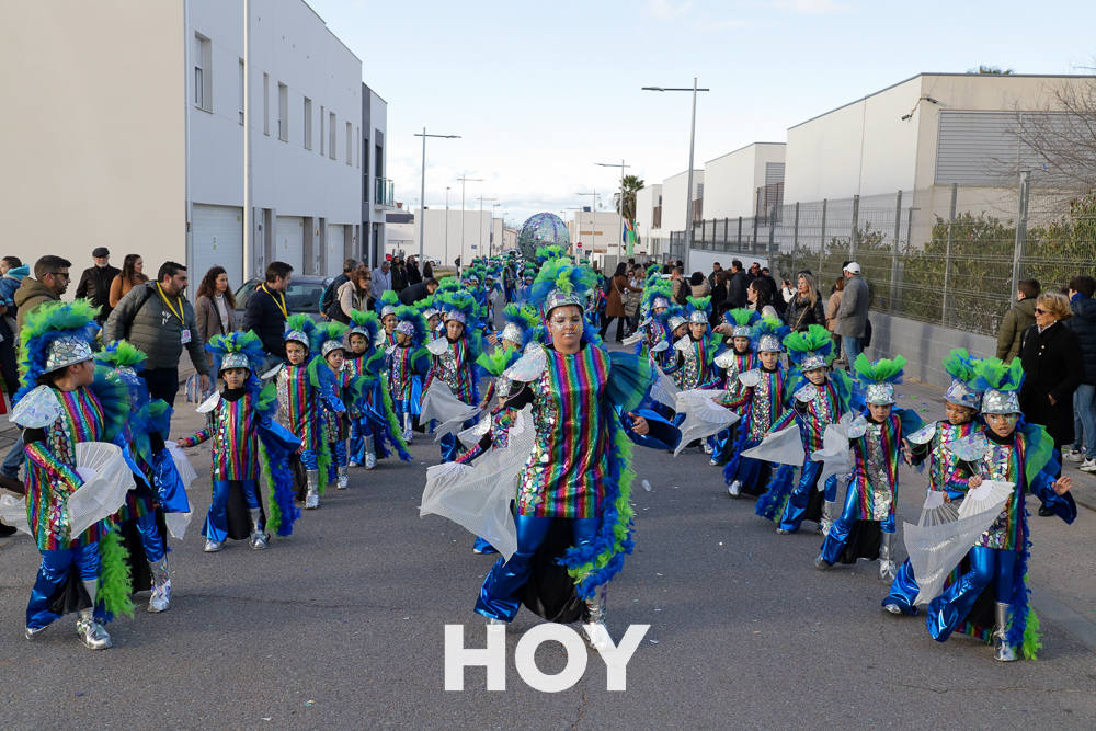 El desfile infantil de carnaval, en imágenes