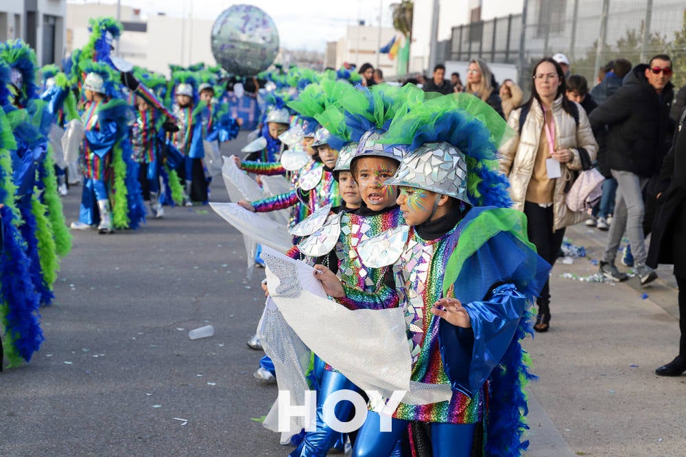 El desfile infantil de carnaval, en imágenes