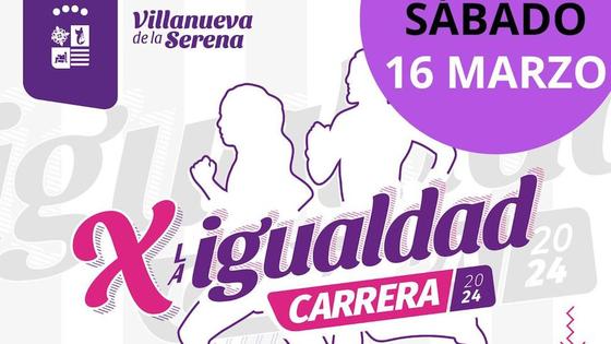 La Carrera por la Igualdad se pospone al 16 de marzo