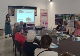 Éxito de asistencia en la actividad 'El chocolate, un placer saludable con condiciones'