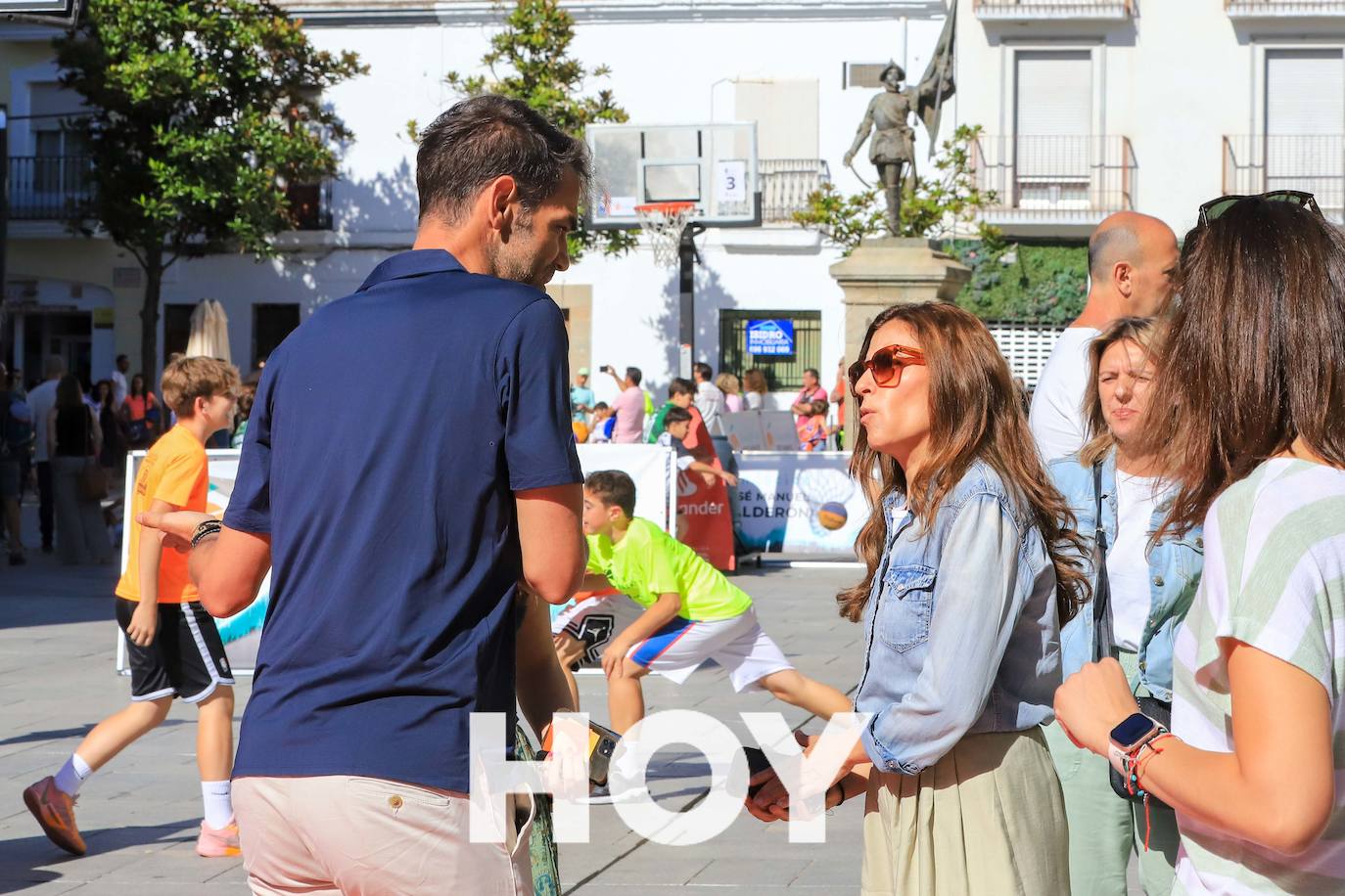 Calderón regresa a Villanueva para participar en la clausura de su circuito de 3x3