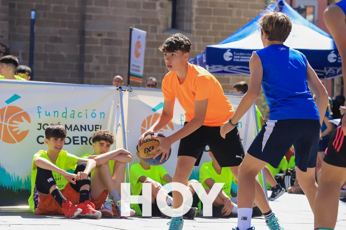 El 3x3 de la Fundación José Manuel Calderón, en imágenes
