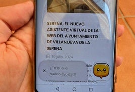 El Ayuntamiento estrena 'Serena', su nuevo asistente virtual