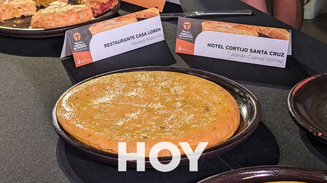 Ocho cocineros extremeños buscaron en Villanueva la mejor tortilla de patatas