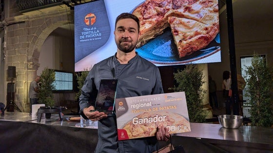 Adrián Cuevas, el rey de la tortilla de patatas