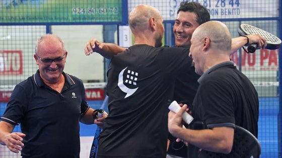 Pádel solidario con la Fundación José Manuel Calderón