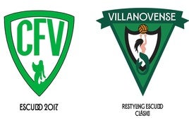 El Villanovense somete a referéndum un nuevo cambio en el escudo