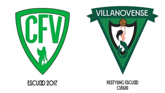 El Villanovense somete a referéndum un nuevo cambio en el escudo