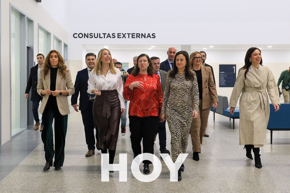 La inauguración del primer módulo del hospital, en imágenes