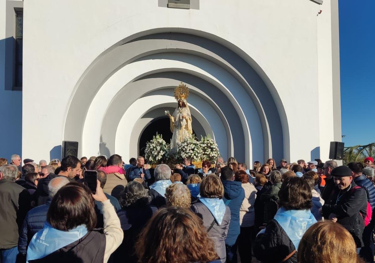 La Virgen de la Aurora regresa hoy a Villanueva